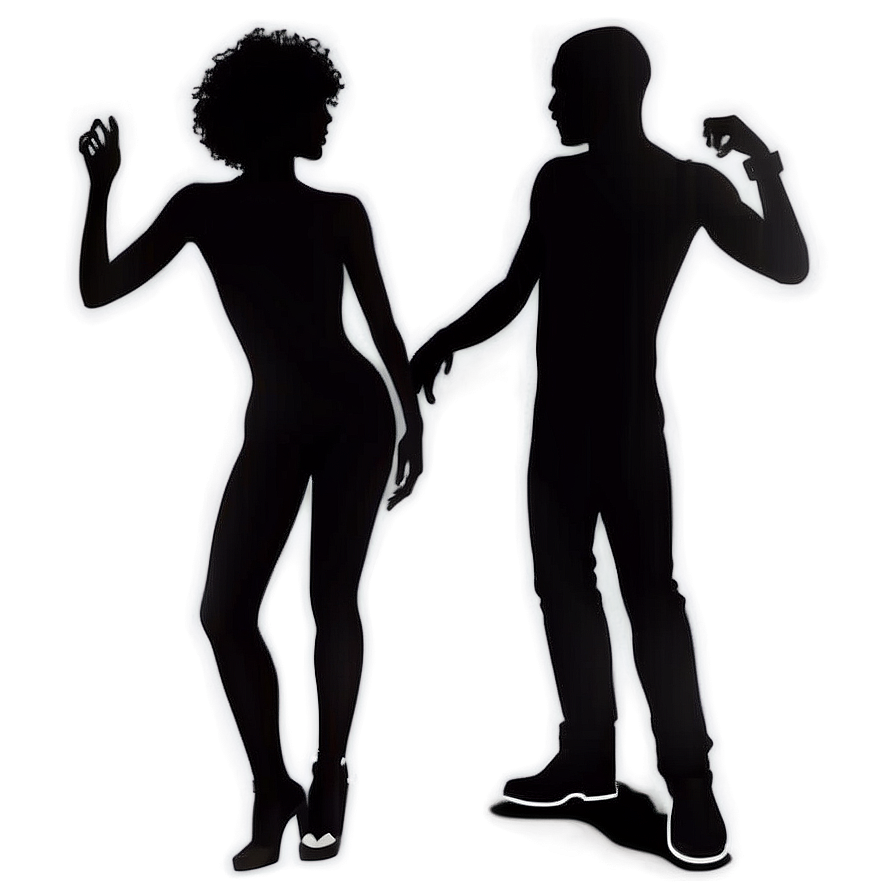 Dancing Disco Silhouettes Png 06202024