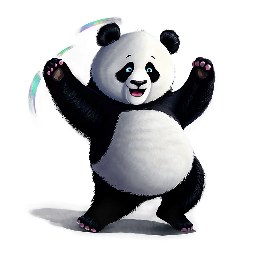 Dancing Panda Animation Png Sqt47