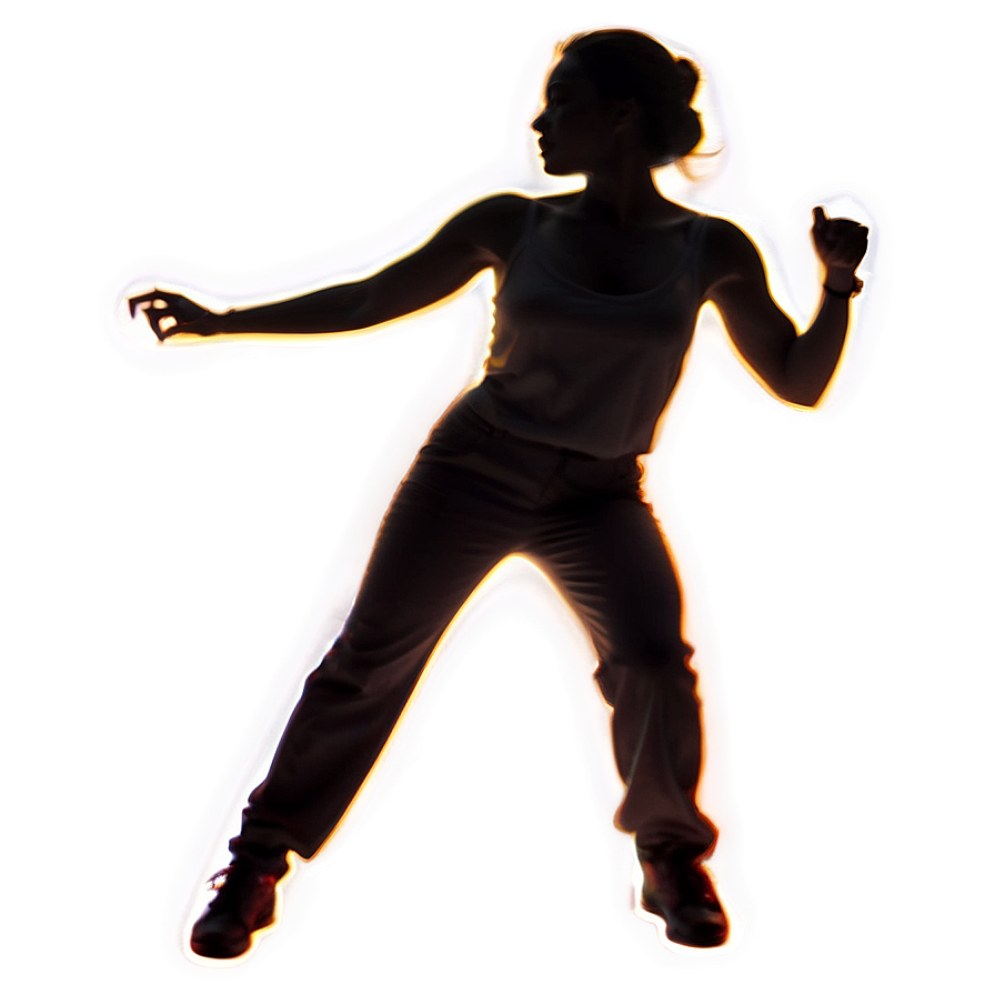 Dancing Person Silhouette Png Xvu