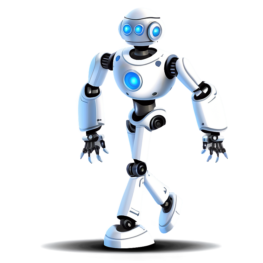 Dancing Robot Clipart Png Wjk