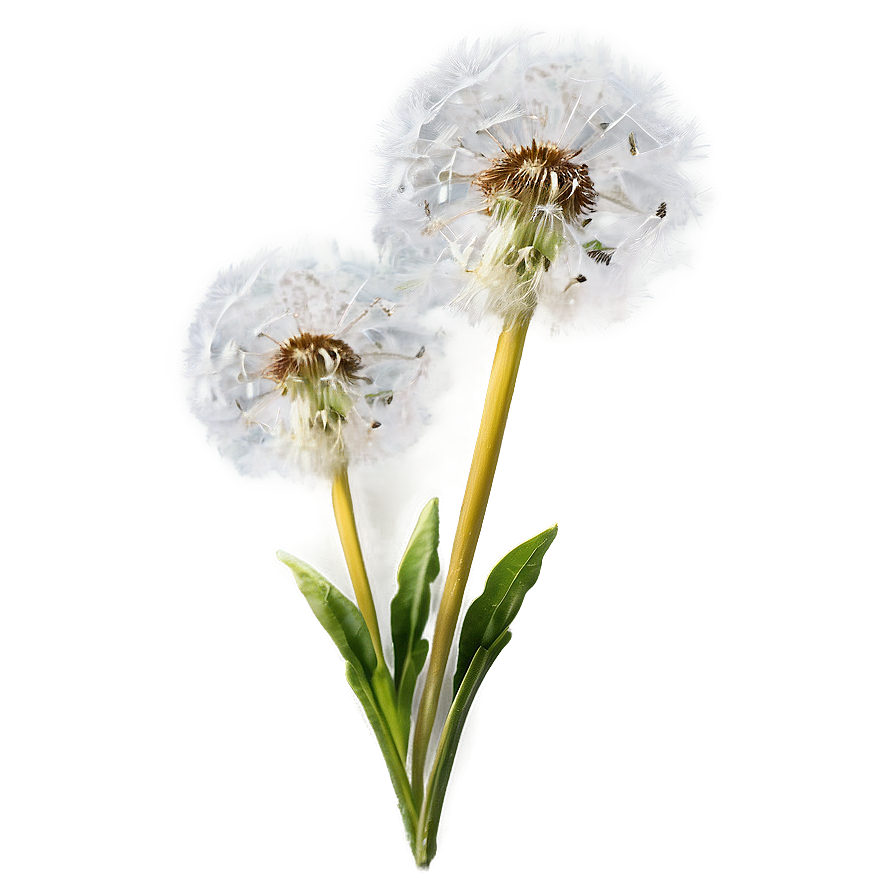 Dandelion Airy Fluff Png Uvn