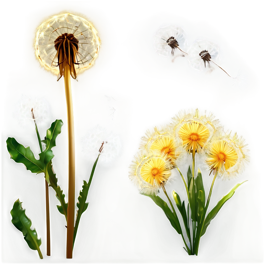 Dandelion Bouquet Png 14