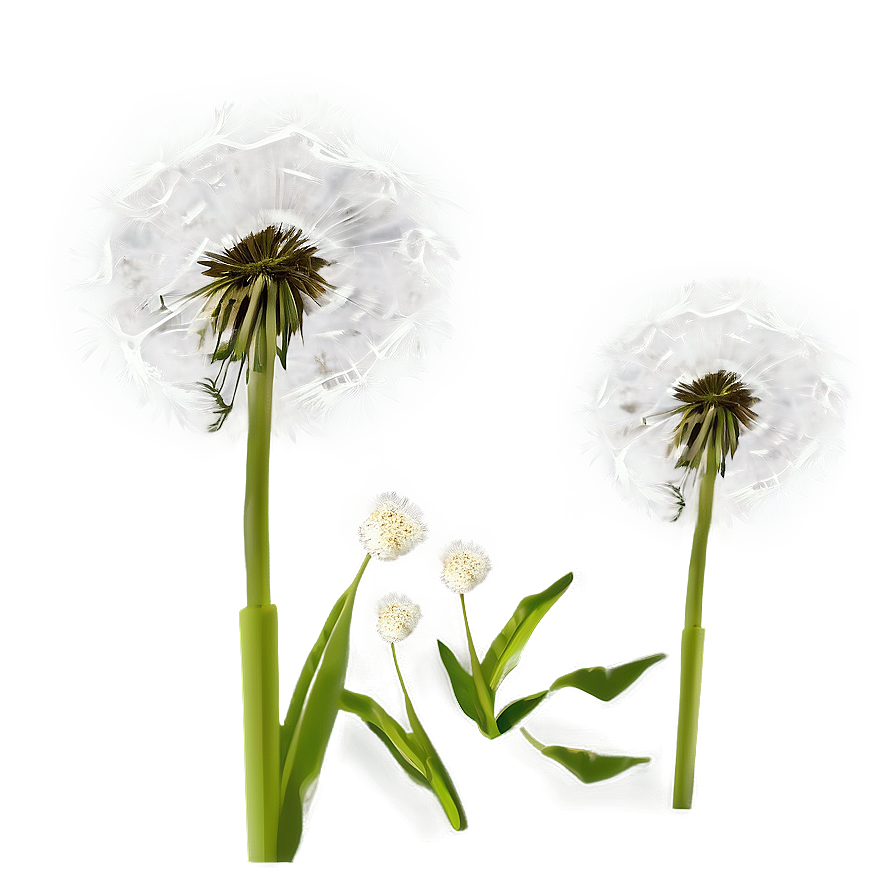 Dandelion Illustration Png Uxn19