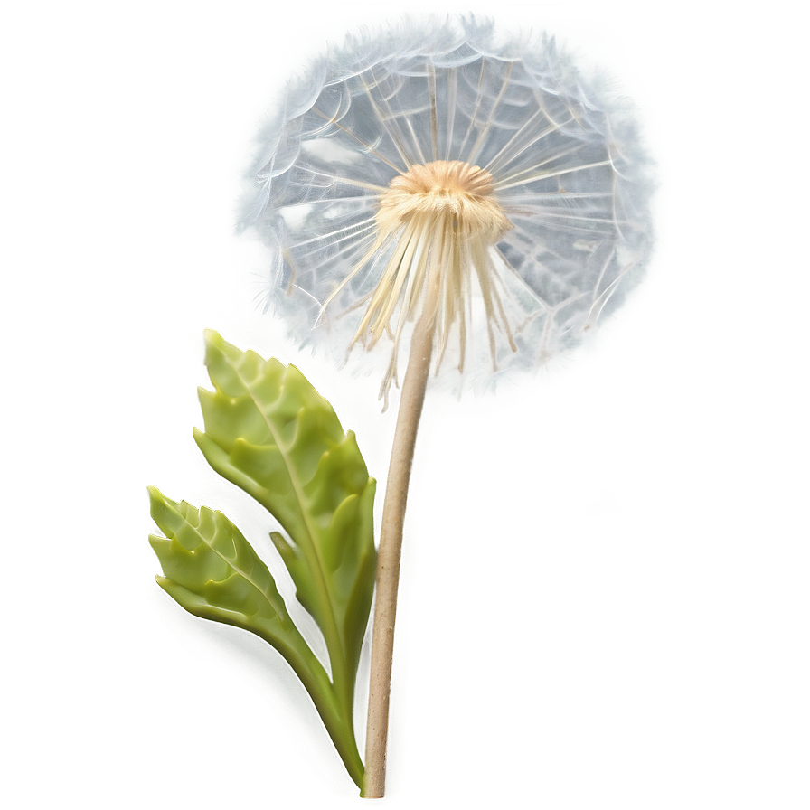 Dandelion In Blue Sky Png Sfn36