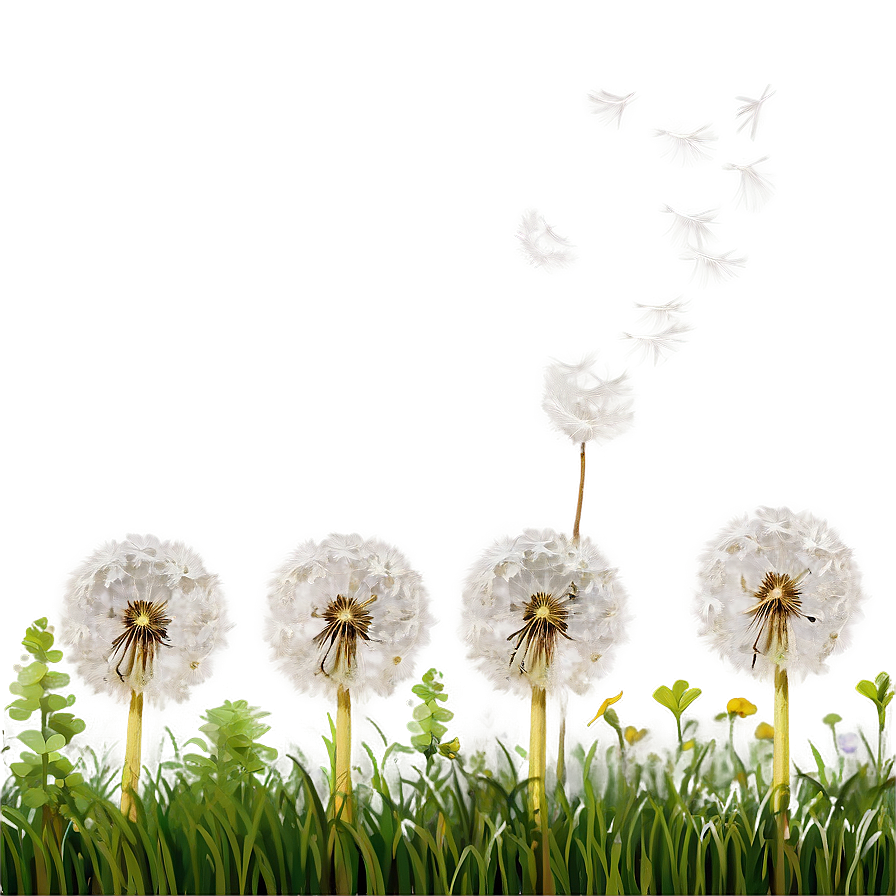 Dandelion Landscape Png 66