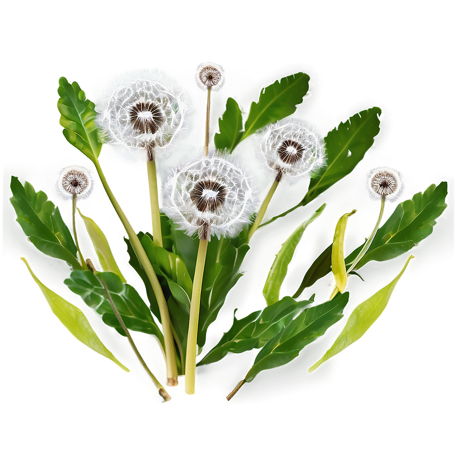 Dandelion Tea Leaf Png Jih