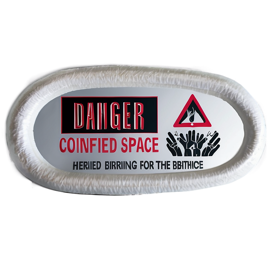 Danger Confined Space Png 06112024