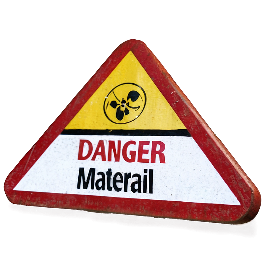 Danger Corrosive Material Png 06112024