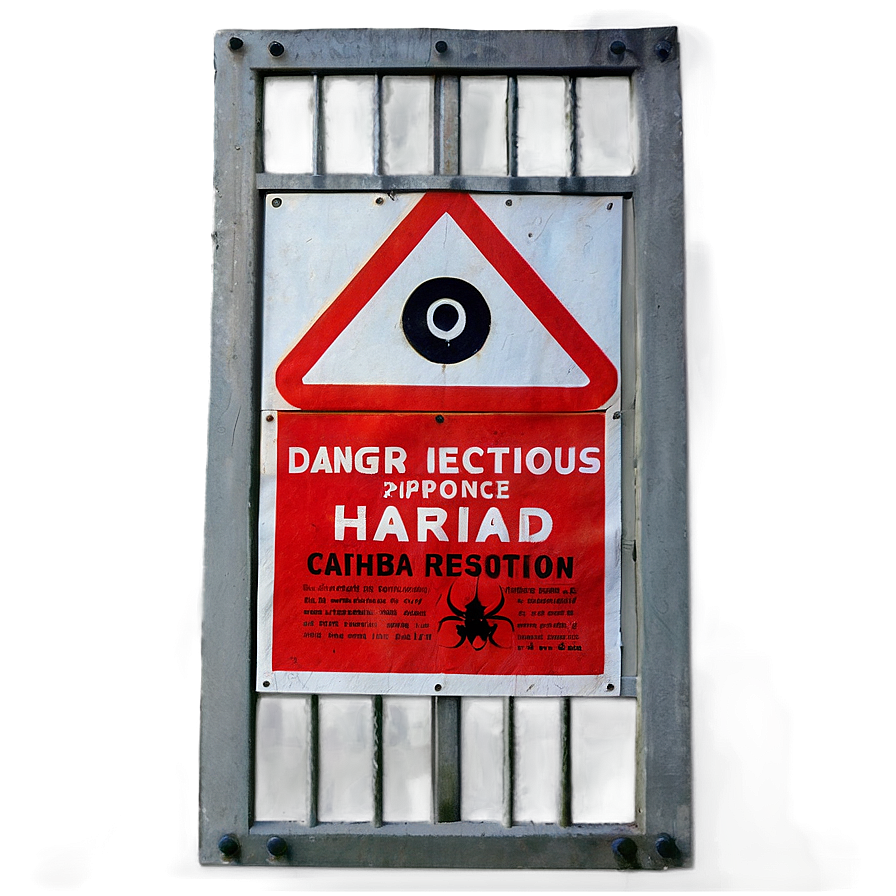 Danger Infectious Hazard Png 55