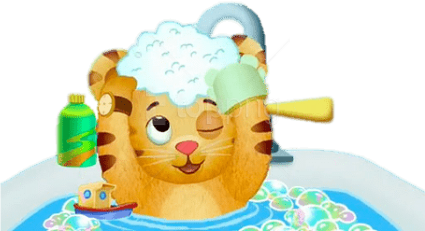 Daniel Tiger Bath Time Fun