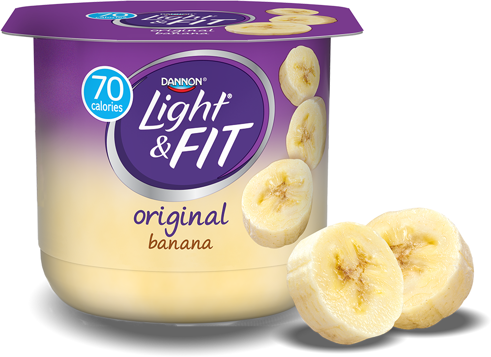 Dannon Lightand Fit Banana Yogurt