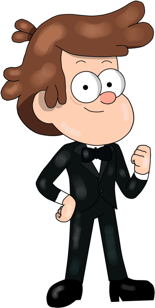 Dapper_ Animated_ Character_ Tuxedo