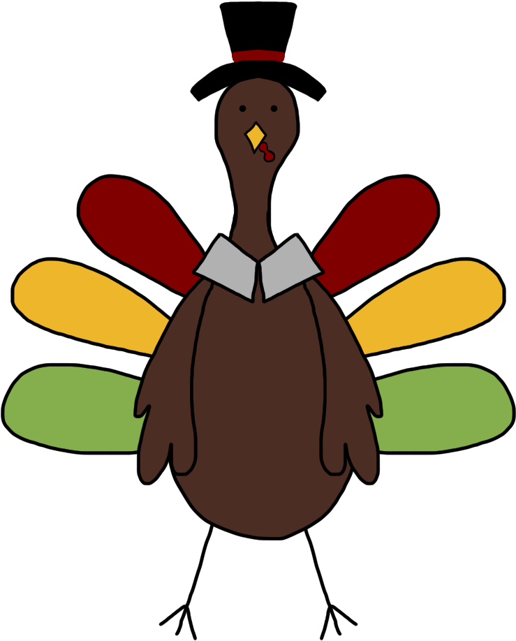 Dapper Turkey Clipart