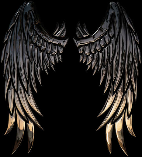 Dark Angel Wings Artwork