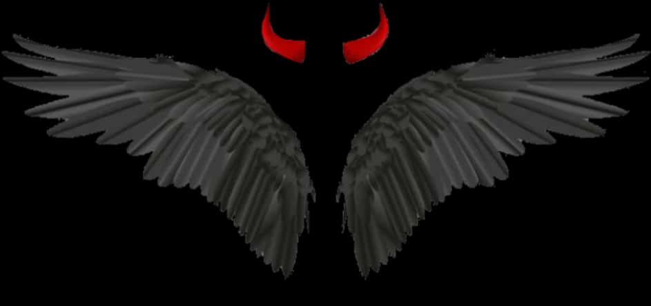 Dark_ Angel_ Wings_with_ Horns