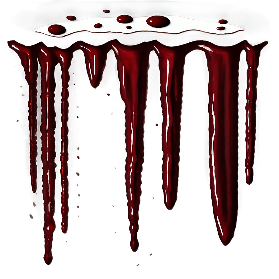 Dark Blood Spatter Png 27