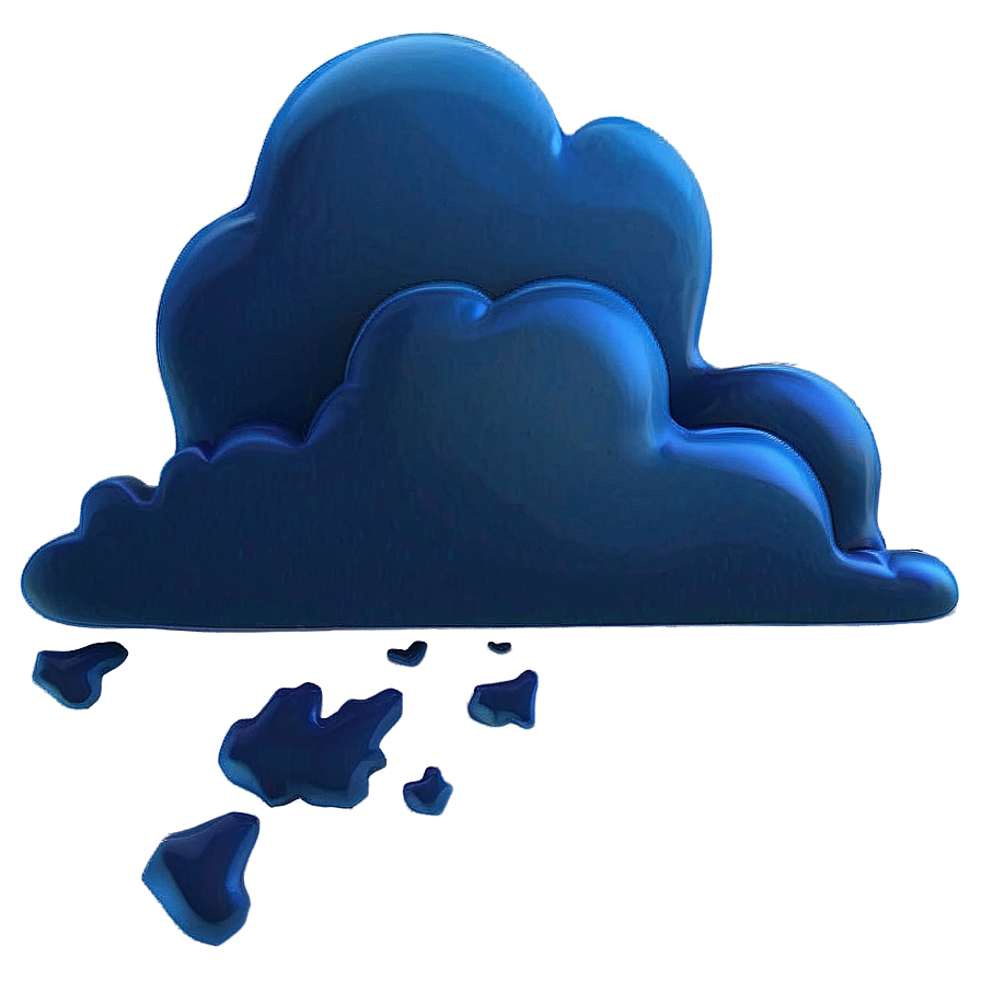 Dark Blue Clouds Png 23