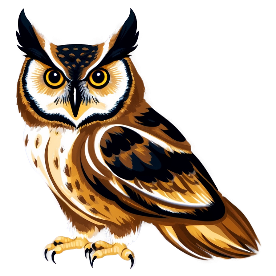 Dark Brown Owl Png Emj