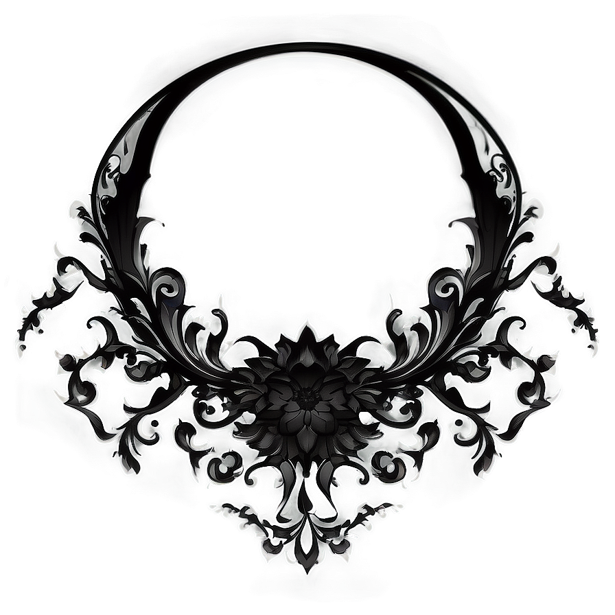 Dark Elegance Design Png 99