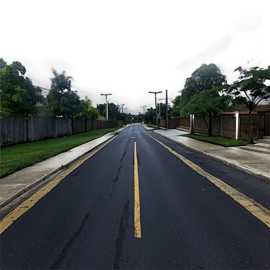 Dark Empty Street Png Hln