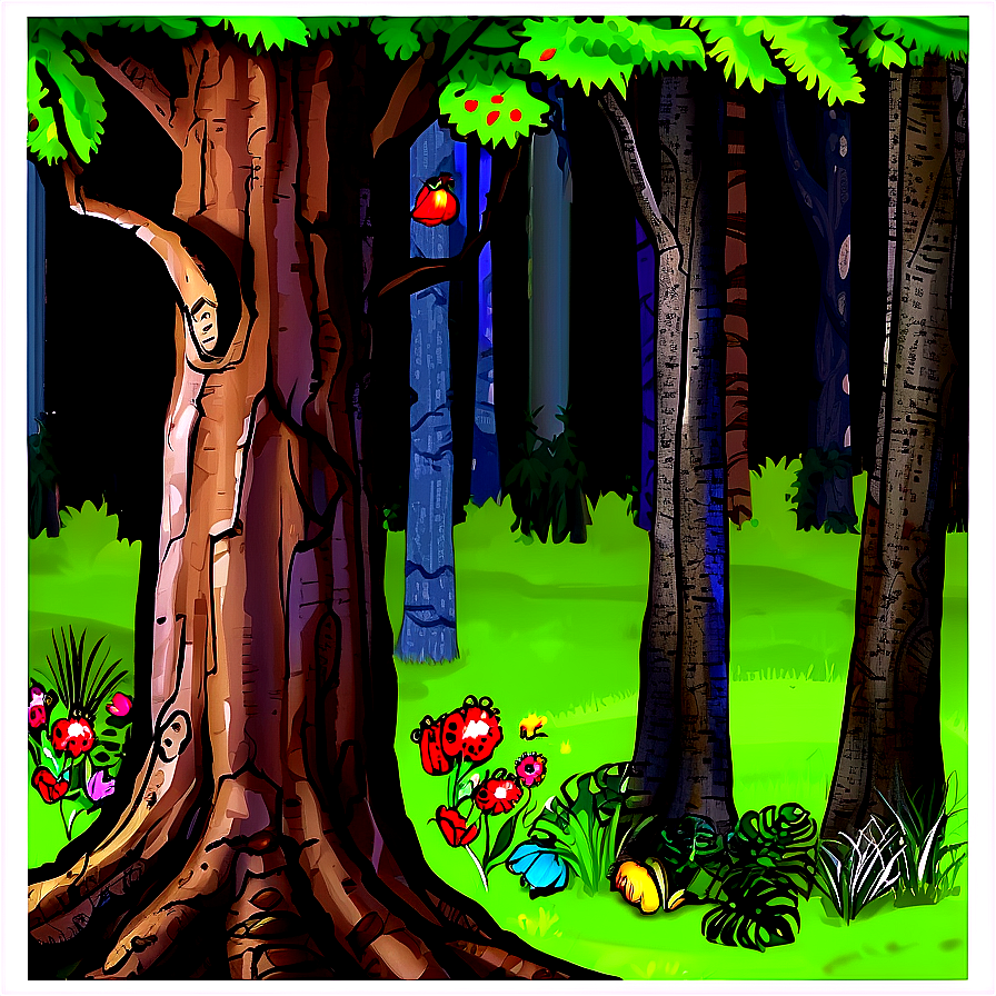 Dark Enchanted Forest Png 64