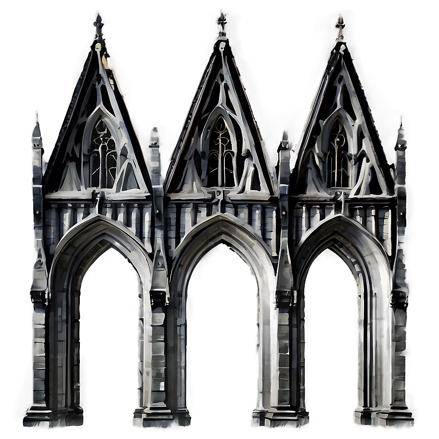 Dark Gothic Architecture Png 88