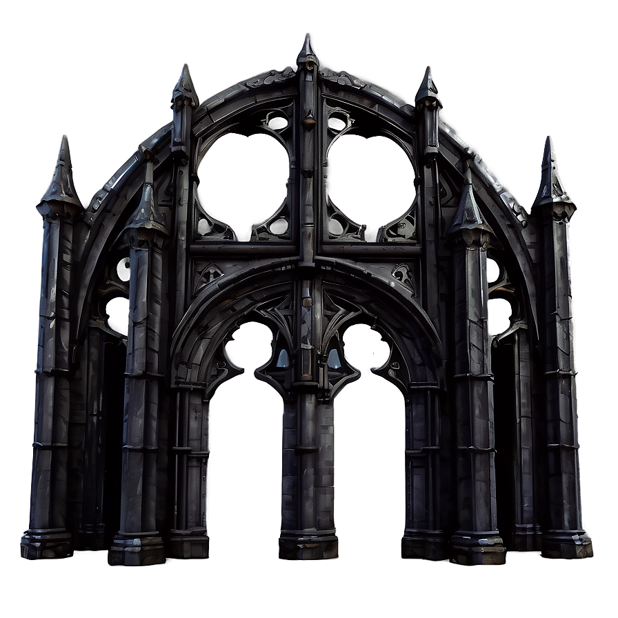 Dark Gothic Architecture Png Nnu95