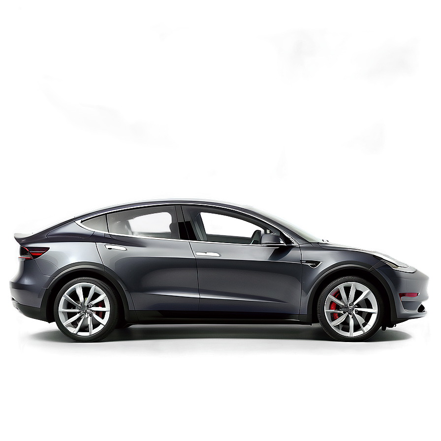 Dark Grey Tesla Model Y Png Ekg50