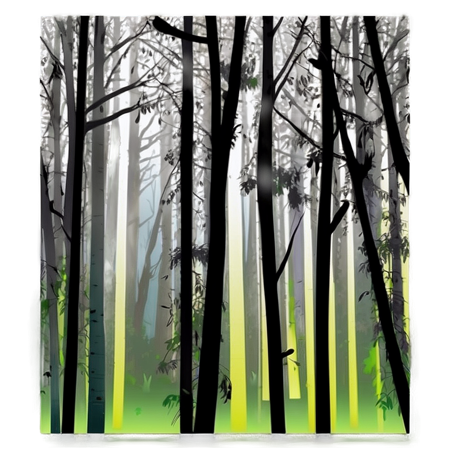 Dark Horror Forest Png Fdk