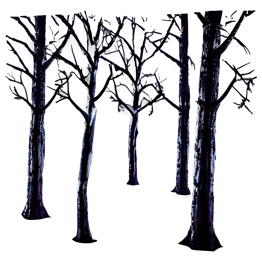 Dark Horror Forest Png Lrd