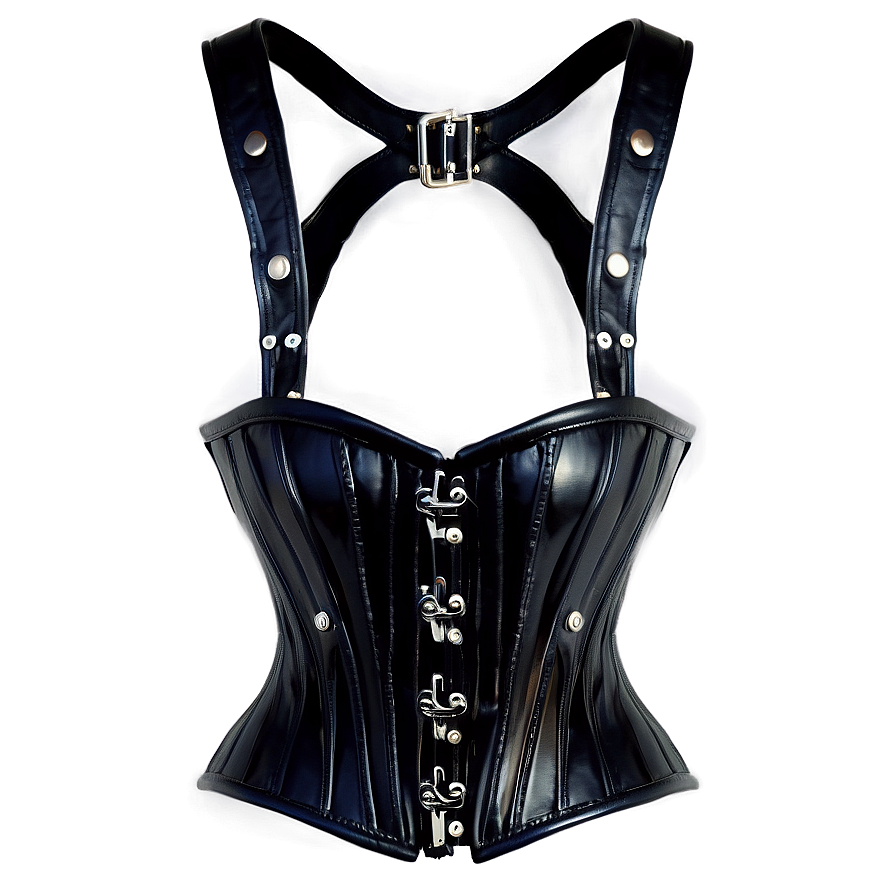 Dark Latex Corset Png 06292024