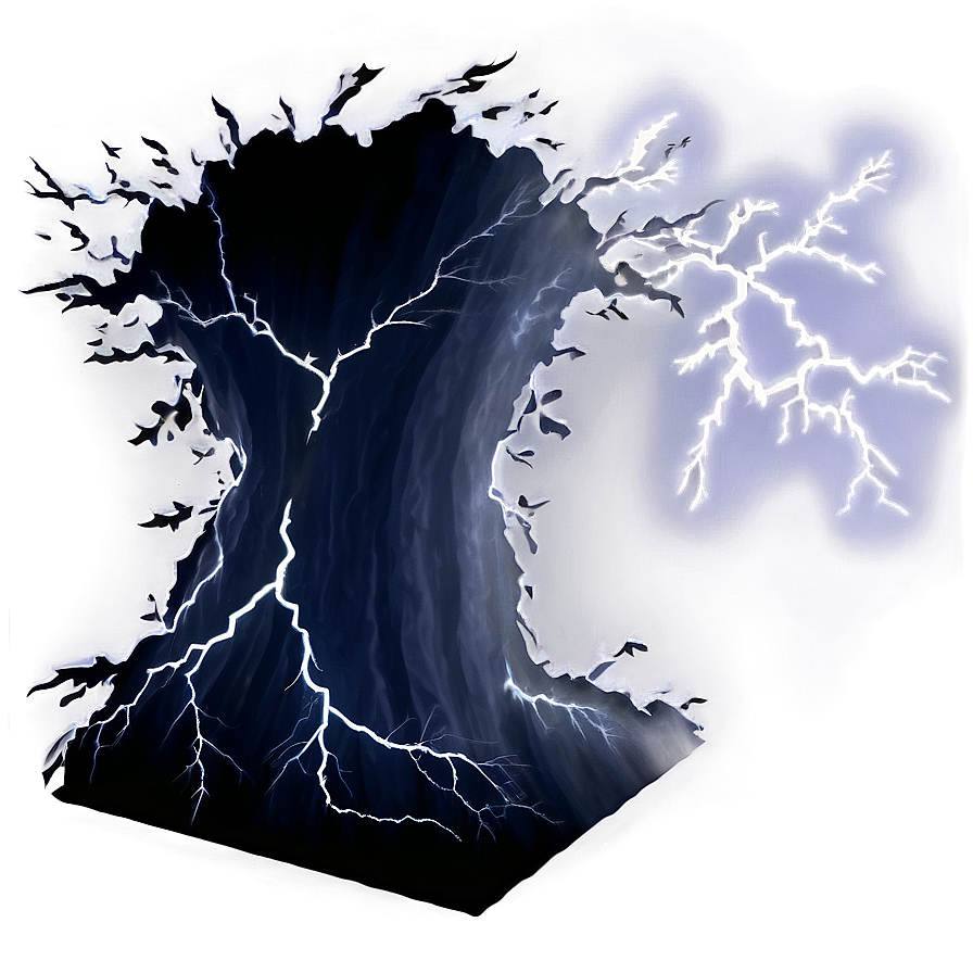 Dark Lightning Thunder Png 06242024