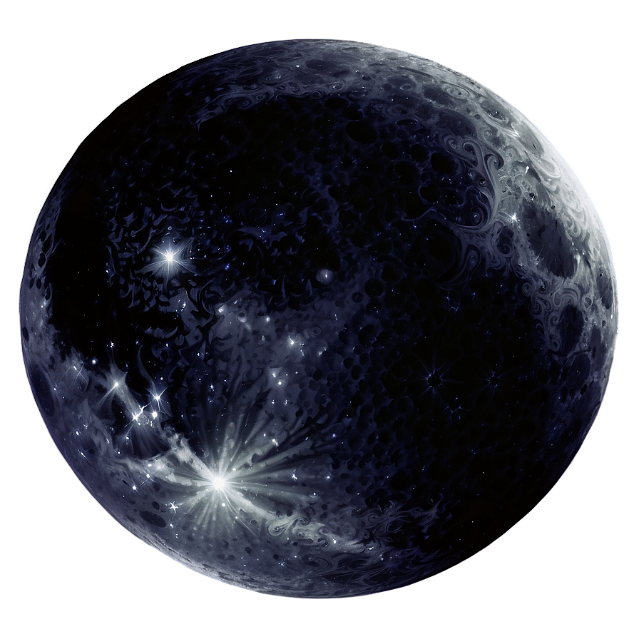 Dark Moon Galaxy Background Png 18