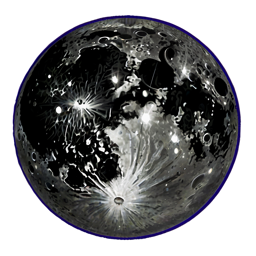 Dark Moon Night Sky Png 06252024