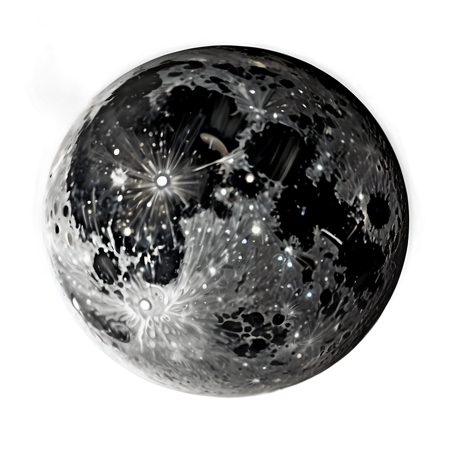 Dark Moon Over Water Png Qmw51