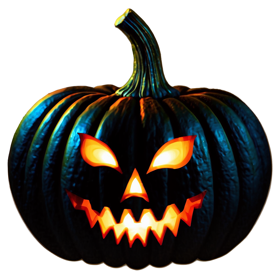 Dark Night Scary Pumpkin Png 06292024