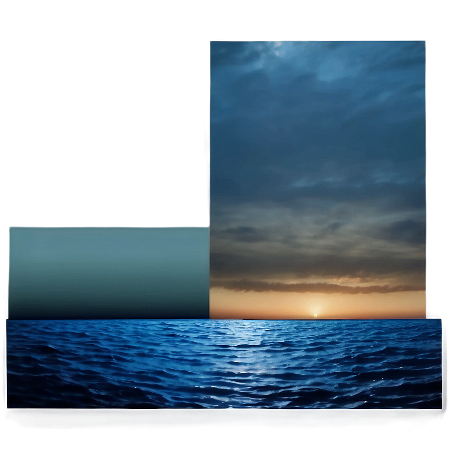 Dark Nighttime Ocean Png 69