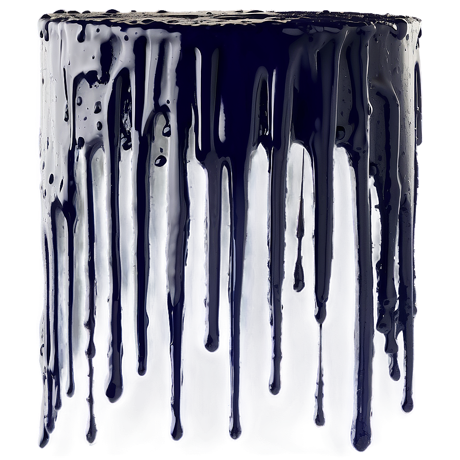 Dark Paint Drip Mysterious Png 15