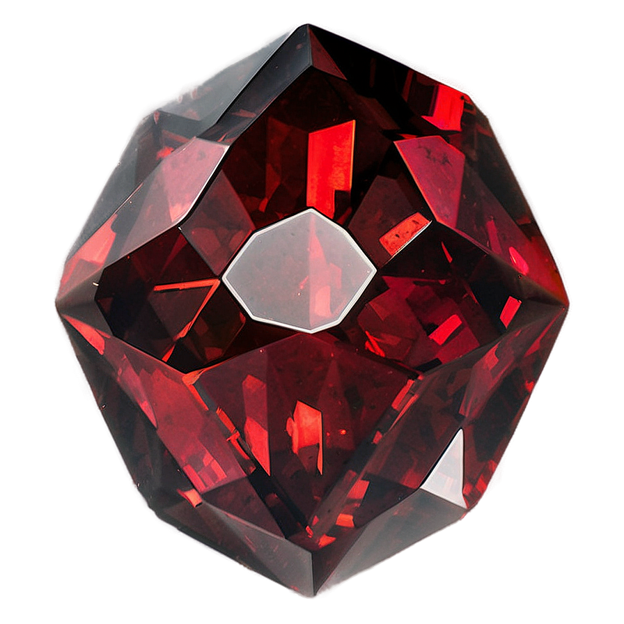 Dark Red Crystal Png Csv