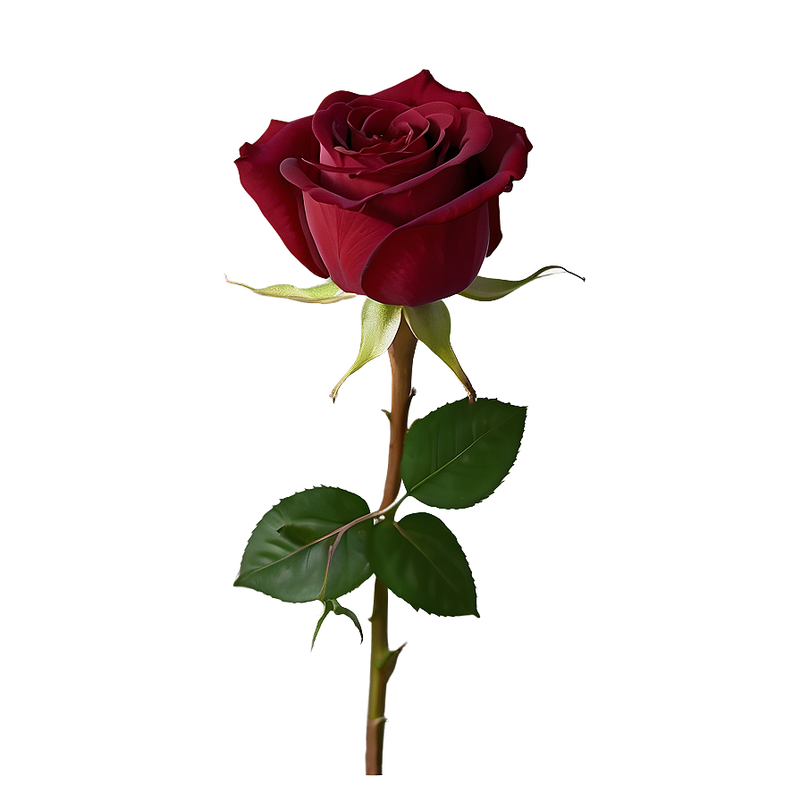 Dark Red Rose Png Efr47