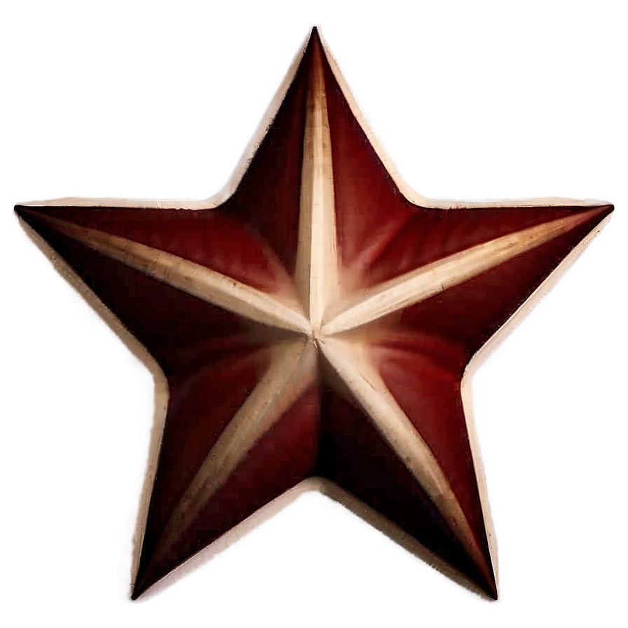 Dark Red Star Png 05232024