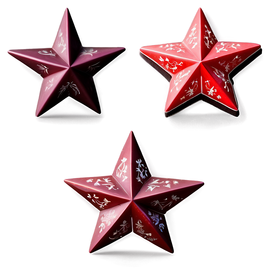 Dark Red Star Png Xua43