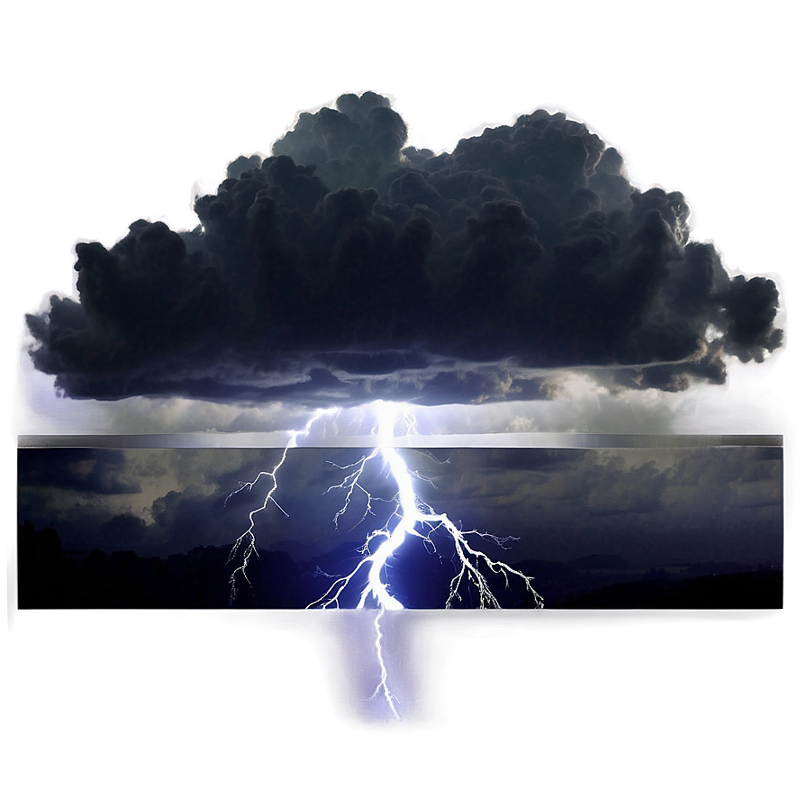 Dark Skies Lightning Png 06242024