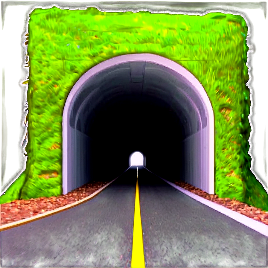 Dark Tunnel Path Png Cbb30