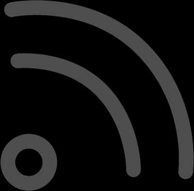 Dark Wi Fi Signal Icon