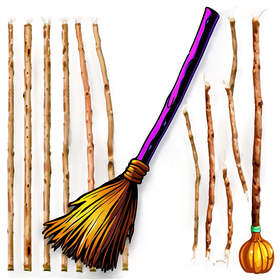 Dark Witches Broom Png 1