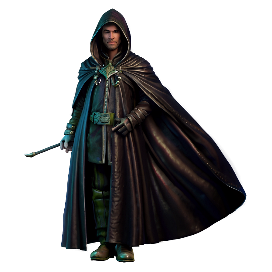 Dark Wizard Cloak Fantasy Png Bgu26