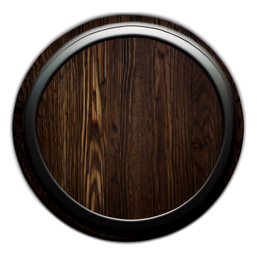 Dark Wood Circle Background Png Gwa6