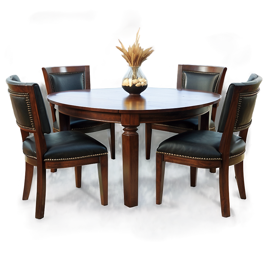 Dark Wood Dining Table Png Qob71