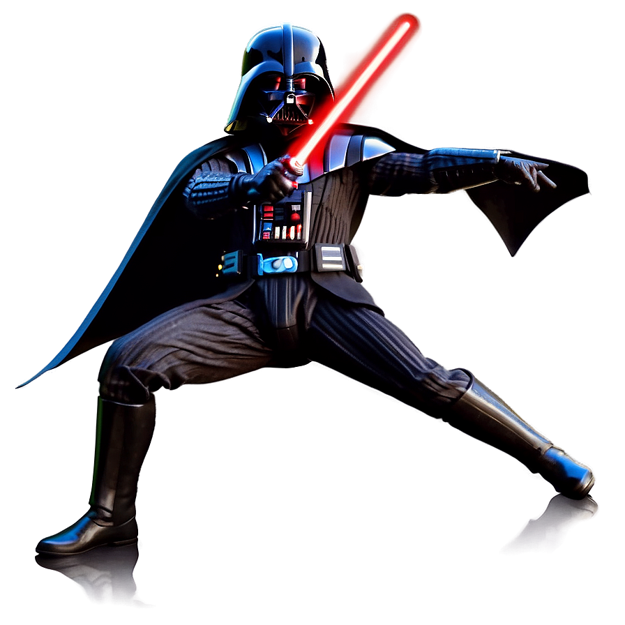 Darth Vader In Battle Scene Png 05212024